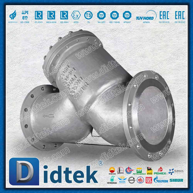 DIN EN 1.4408 Y Strainer With 80 Mesh