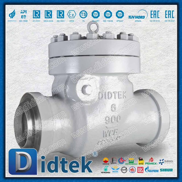 API6D 900LB Swing Check Valve With BW Connection