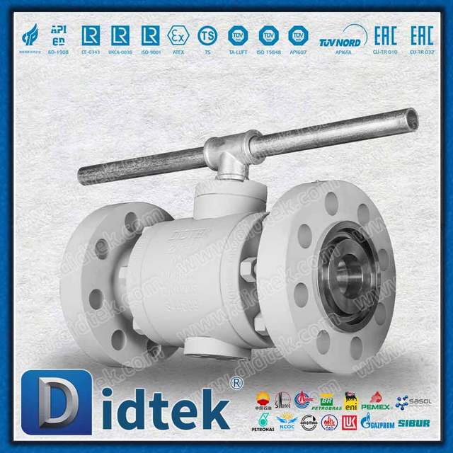 Inconel 825 Trunnion Ball Valve